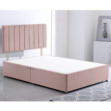 ComfoRest - Sophisticated 4FT6 Double Divan Bed, NO DRAWER | Minimalist Frame for Compact Bedrooms | Durable Design for Contemporary Living Spaces