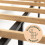 Zinus Sasha King Bed Frame - Bed 150x200 cm - 25 cm Bamboo Slat Support - Medium Grey Upholstered Wingback Bed Frame 5