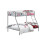 DHP Furniture Bunk Bed Silver/Grey Single Over Double 4