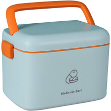 AIWEIYER Medical Box Storage Box First Aid Kit-Family First Aid Box Portable Diagnostic Medicine Box Children's Storage Box Multi-layer Medicine