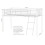 Seconique Seconique Kora 3' Single Mid Sleeper Bed in White 3
