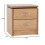 Seconique Seconique Charles 2 Drawer Bedside in Oak Effect Veneer 2