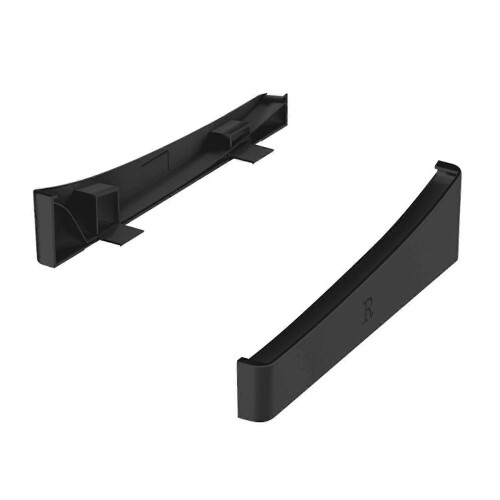 (Black)Desktop Stand Console Holder Maximum Airflow Improve Heat Dissipation Stable Perfect Fit Horizontal