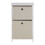 Premier Premier Lindo Cabinet, 2 Fabric Drawers, Natural 1