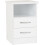 Seconique Seconique Nevada 2 Drawer Bedside in White Gloss 1