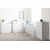 Seconique Seconique Malvern 3 Drawer Bedside in White 2