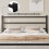Feonase Metal Double Bed Frame With Stylish Headboard And Footboard,Bed Frame Double Bed,Easy Assembly, Ample Under-bed Storage Space, Black 4