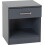 Seconique Seconique Dakota 1 Drawer Bedside in Dark Grey 1