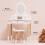 Le Toy Van TV607 Vanity Table, White, Large 2