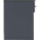 Seconique Seconique Dakota 1 Drawer Bedside in Dark Grey 5