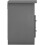 Seconique Seconique Nevada 2 Drawer Bedside in 3D Effect Grey 4