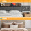 IRONCK King Size Bed Frame with Storage Shelf Upholstered Headboard, Platform Bed Frame with Charging Station, Metal Bed Frame/UnderBed Storage, 4