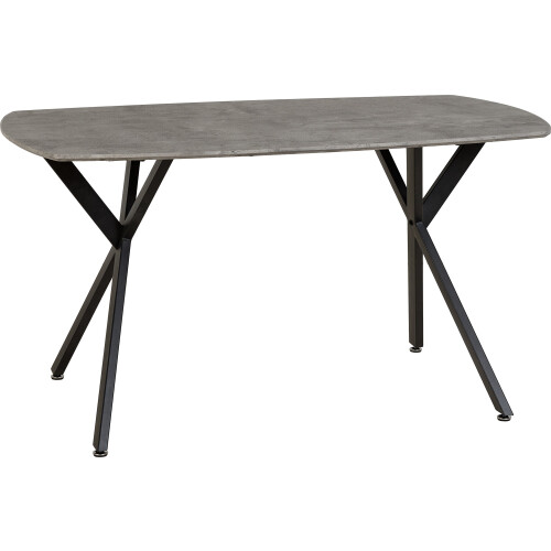 Seconique Seconique Athens Rectangular Dining Table in Concrete Effect
