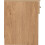 Seconique Seconique Dakota 1 Drawer Bedside in Oak Effect 3