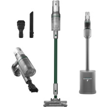 Tower VL220 Cyclone Dust Station Cordless Vacuum Cleaner with up to 45 Minutes Run Time - Titanium / Black - T527102