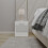 Seconique Seconique Dakota 1 Drawer Bedside in White 2