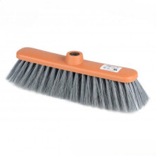 Broom Head Sunburn 32x16x9 cm Plastic Replacement Sweeping Head Screw Bar Fitting Floor Cleaning Brush Refill Indoor Outdoor Use
