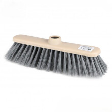 Broom Head Warm Apricot 32x16x9 cm Plastic Replacement Sweeping Head Screw Bar Fitting Floor Cleaning Brush Refill Indoor Outdoor Use