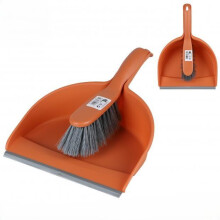 Brush and Dustpan Set Sunburn Plastic Cleaning Duo 23x33x10 cm Floor Sweeper Dust Pan Combo Home Cleaning