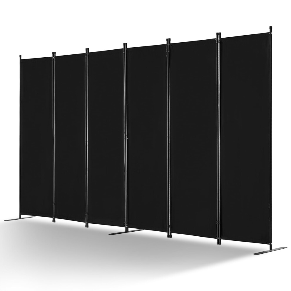 Vevor Room Divider, 6 Panels Room Divider, Folding Privacy Screen And Portable Partition Divider For Room Separation, Freestanding Room Partitions For