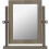 Seconique Seconique Lisbon Dressing Table Mirror in Black Wood Grain 1