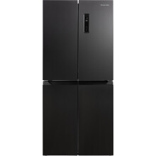 Russell Hobbs American Fridge Freezer - Black Steel - E Rated