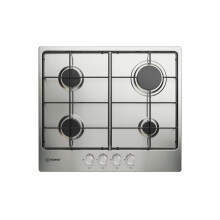 Indesit THP 642 IX/I 1 58cm Gas Hob - Stainless Steel