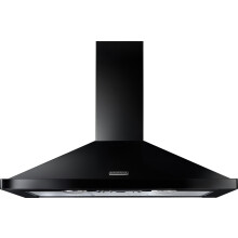 Rangemaster RHDC90BL/C 90cm Chimney Cooker Hood - Black