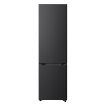 LG NatureFRESH GBBS524AEV 203cm No Frost Fridge Freezer - Black Steel - A Rated
