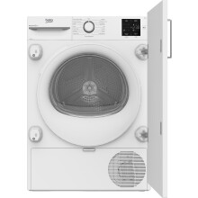 Beko NTIKP71131W Integrated 7Kg Heat Pump Tumble Dryer - White - A++ Rated
