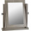 Seconique Seconique Lisbon Dressing Table Mirror in Black Wood Grain 2