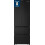 Fridgemaster American Fridge Freezer - Black - E Rated 1