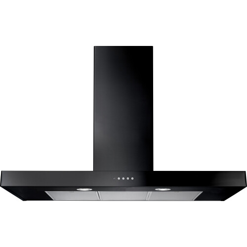 Rangemaster Rangemaster UHDF110BL/ 110cm Chimney Cooker Hood - Black