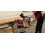 Einhell Original Einhell saw underframe E-Stand (underframe for mitre saws, X-bracing for stable standing, height-adjustable foot, rugged steel construction) 2
