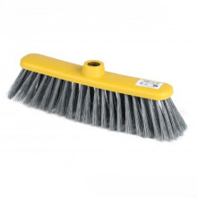 Broom Head Sunflower Yellow 32x16x9 cm Plastic Replacement Sweeping Head Screw Bar Fitting Floor Cleaning Brush Refill Indoor Outdoor Use