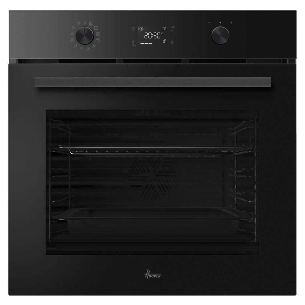 Hoover Collection 3 HO6 H5AB3PTB Wifi Connected Built In Electric Single Oven with Pyrolytic Cleaning - Black - A++ Rated