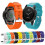 (White) Quick Release 20mm Silicone Wrist Band Watchband Strap for  Fenix 5S 2