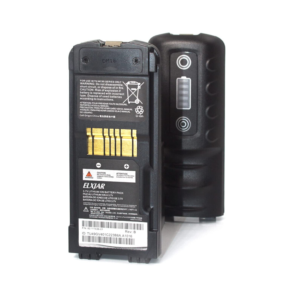 2Pack 3.7V 4600Mah Liion Replacement Battery For Motorola Symbol Mc9500 Mc9590 Mc9596 Barcode Scanner 9094768957172