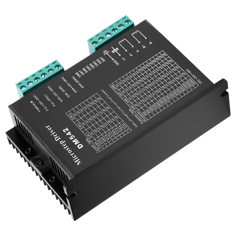 High-Performance Dm542 Microstep Driver For Stepper Motors 2-Phase Pwm Control 4101379665145