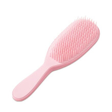 (Rosa) Flintronic Detangling Brush, Two-Tier Bristles Massage Hair Brush, Gently Reduces Hair Breakage & Pulling, Ergonomic Handle, Black