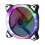 (Multicolor)Mute RGB LED Light Cooling Fan Heat Dissipation Heatsink for Computer PC Case 1