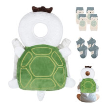 Baby Head Protection Pad Adjustable Safety Cushion for Baby Walkers Infant Back Protector Anti-Collision Headrest Toddler Safety Accessory