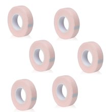 Cinta para extensiones de pestañas, cinta adhesiva transpirable para pestañas, película de poliolefina flexible con orificios de ventilación para