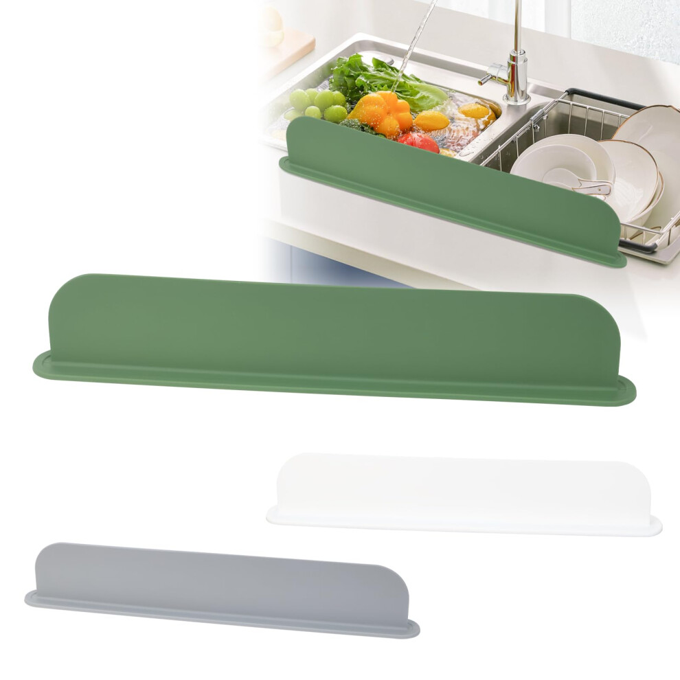 Silicone Sink Splash Guard 19.3In Extralong Noslip Heatresistant For Kitchen And Bathroom 9199774712521