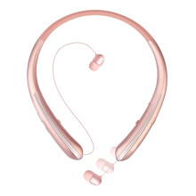 Căști Bluetooth wireless, căști retractabile, calitate superioară a sunetului cu bas superb, bandă ergonomică pentru gât pentru confort în