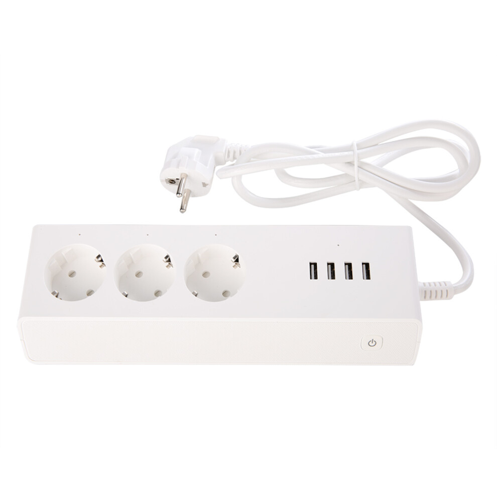 Versatile Smart Power Strip, Perfect For Safe & Efficient Device Charging, Boasting Wifi Surge Protector Features & Voice Control Compatibility For 9464372667383