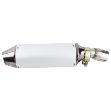 Dirt Bike Exhaust Pipe Aluminum for 110cc 125cc Motorcycle Improved Performance