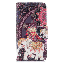 Flip Shockproof PU Leather Wallet Case With Stand Magnetic Card Holder Gel TPU Silicone Bumper Folio Elephant for Samsung Galaxy S20