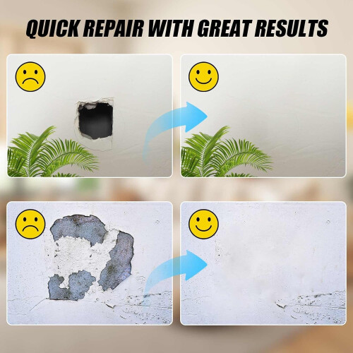 23 Pcs Drywall  Kit with Multiple Patch Sizes, SelfAdhesive Wall Patch for Holes and Ceiling 1