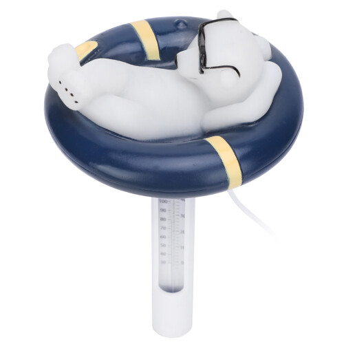 Cute Bear Style Floating Thermometer for Pools Hot Tubs Fish Ponds 1